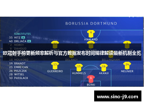 欧冠射手榜更新频率解析与官方数据发布时间规律解读最新机制全览